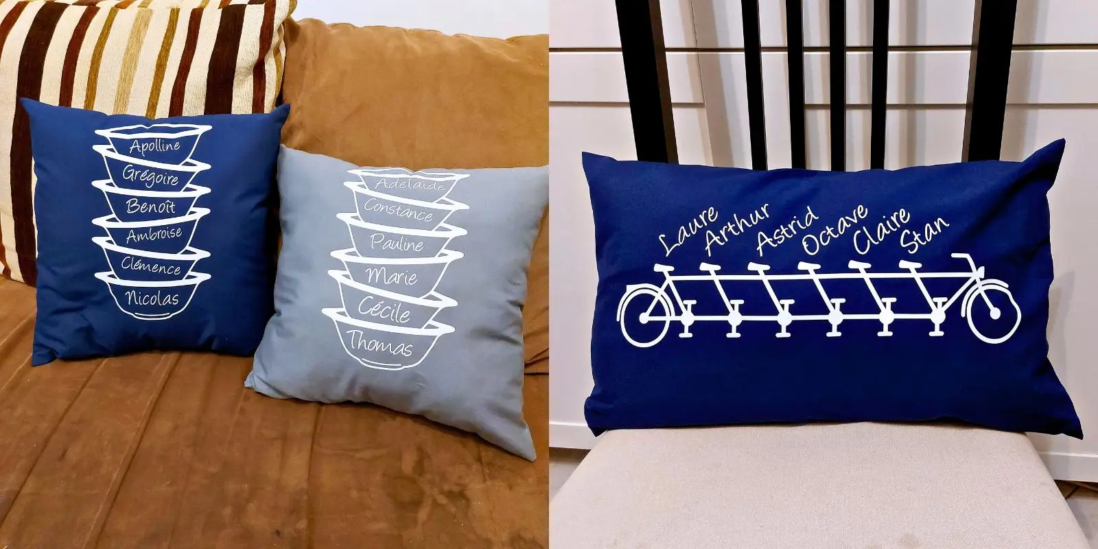 Coussin flex personnallisé