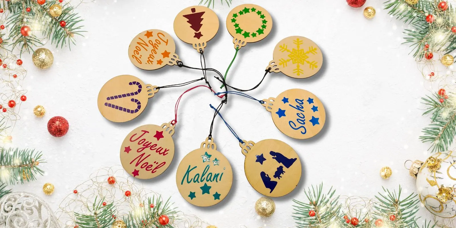 Couverture boule de noel Couverture boule de noel