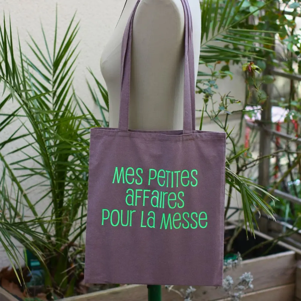 Tote bag messe en drap recyclé