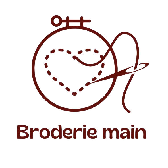 Toutes les broderies sont réslisées à la main