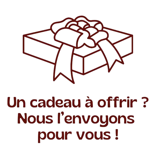 Un cadeau à offir ? Nous l'envoyons pour vous...
